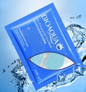 Гидрогелевые патчи для глаз Bioaqua HA Polypeptide Eye Mask