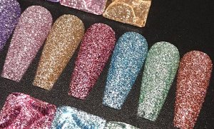 nail accessory Гель-лак HANBI.15 мл Светоотражающий 004