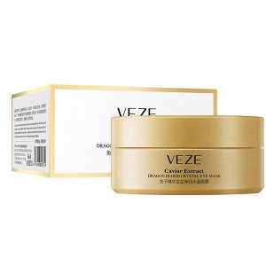 Гидрогелевые патчи VEZE CAVIAR EXTRACT DRAGON BLOOD CRYSTAL EYE MASK | 30 пар