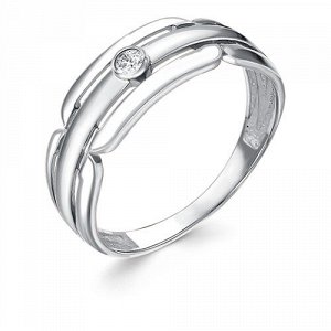 Кольцо из серебра с фианитом 90-51-0029-00