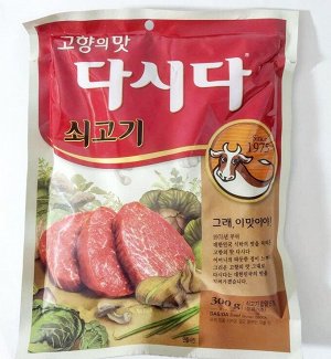 Приправа говяжья ДАШИДА 100 г, (CJ DASIDA Beef Soup Stock), CJ CheilJedang Ю.Корея.