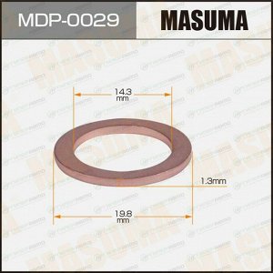 Шайба (прокладка) для болта маслосливного MASUMA, SUZUKI 14.3x19.8x1.3