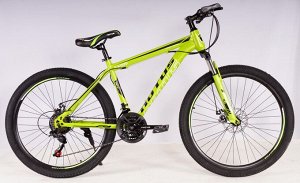 Велосипед NOTUS 2-х колесный 26" (21скорость) FX500 зеленый