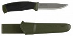 Нож Mora Companion MG C, Carbon Steel, олива-черный