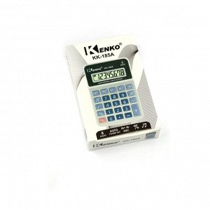 Калькулятор Alingar 8 разрядов, 117*75*10 мм, серый, "KK-185A"