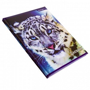 Дневник школьный Alingar 1-11 кл., 48л. 7БЦ , ламинированный картон, поролон, "Хищники. Leopard"
