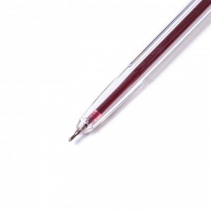 Ручка шариковая красная TODAYS "Ball Z 3",  толщина линии 0.7 мм (50шт)