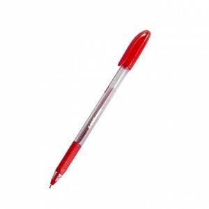 Ручка шариковая, автоматическая,  Erich Krause, "Ultra Glide Technology U-19" красная, 1,0 мм., тонированый корпус