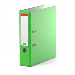 Папка-регистратор 70мм, ErichKrause "Neon", А4, зеленая