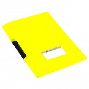 Папка-скоросшиватель Sahand, А4, 230*310, пластиковая, 150 мкм, поворотный зажим, карман для визитки, "Original", неоновые цвета