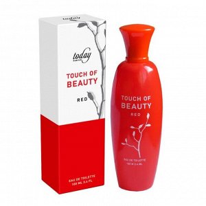 Туалетная вода женская Touch of Beauty Red, 100 мл