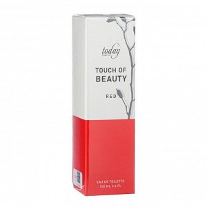 Туалетная вода женская Touch of Beauty Red, 100 мл