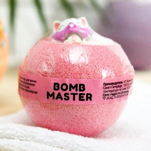 Бомбочка для ванн Bomb Master «Весёлые зверята» красная, 130 г