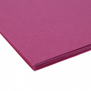 Бумага для пастели А3, 10 листов "Фуксия", 200 г/м?, розовая, в папке