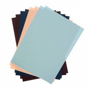 Бумага для пастели А4, 8 листов, 4 цвета "Пастельный класс", 150 г/м?, в папке