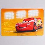 Коврик для лепки &quot;McQueen&quot; Тачки, размер 19*29,7 см