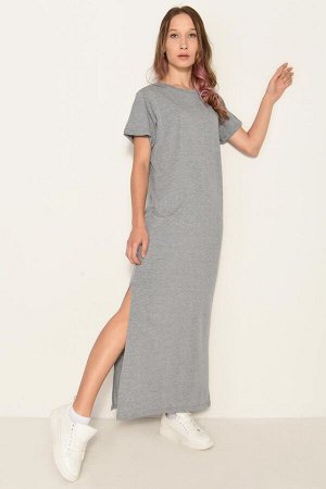 Платье %95 ХЛОПОК  %5 Elestan Надет размер 36/S длина 127 cm.(погрешность 1-3 см в зависимости от размера)