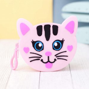 Кошелёк "Cute cat", pink