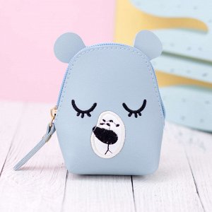 Кошелёк "Sleeping bear", blue