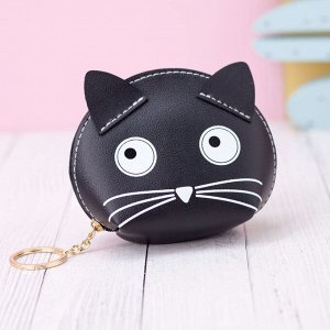 Кошелёк "Surprised cat", black