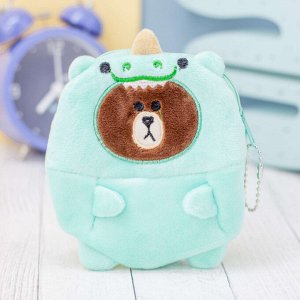 Кошелёк "Mini bear in costume", green