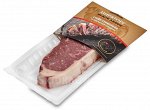 Стейк Стриплойн зам DF 320г*8 (2,56кг) Black Angus Мираторг (Брянск) РОССИЯ, шт