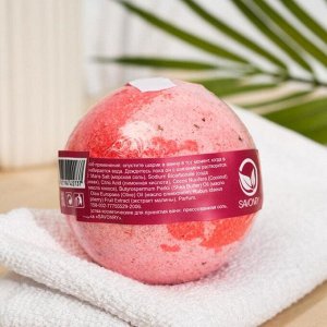 Бурлящий шар для ванны Savonry Raspberry, малина, 100 г
