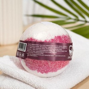 Бурлящий шар для ванны Savonry "Ягодный пунш" (виноград), 160 г