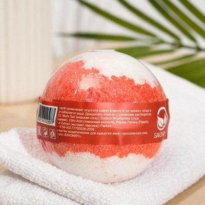 Бурлящий шар для ванны Savonry "1001 ночь" (с экстрактом персика), 160 г