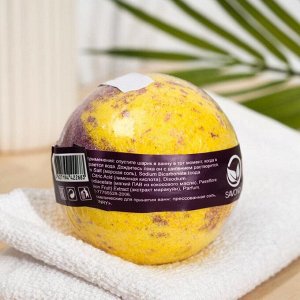 Бурлящий шар для ванн Savonry Passion Fruit, маракуйя, 100 г