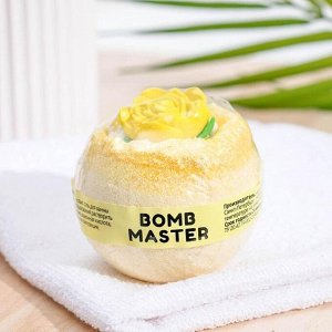 Бомбочка для ванн Bomb Master «Розочка» жёлтая, 130 г