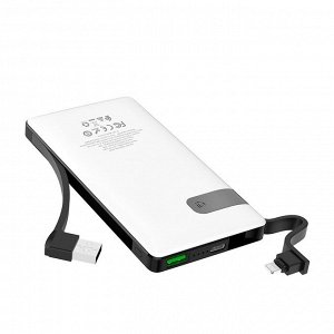 Портативный аккумулятор “S10” 10000mAh беспроводная зарядка Power Bank