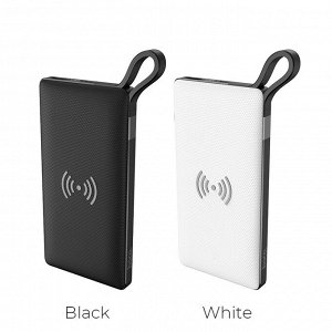 Портативный аккумулятор “S10” 10000mAh беспроводная зарядка Power Bank