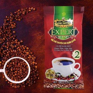 Expert 2 (100гр) Молотый кофе т.м. TrungNguyen (состав:Арабика, Робуста, Катимор, Эксцельза)  100гр