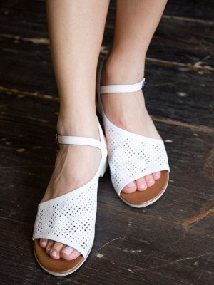 Босоножки Wave 9931 nappa/bianco