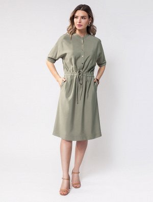 Платье женское оливковый (D22.480)