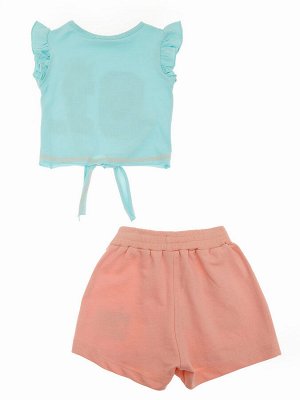 Комплект для девочки: футболка и юбка-шорты