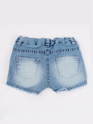 Комплект для девочки: туника и джинсовые шорты