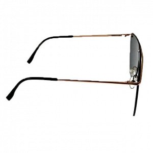 Стильные женские очки оверсайз Leksa с затемнёнными линзами чёрного цвета.