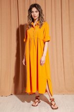 Платье женское Оранжевое