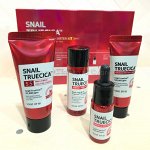 SOME BY MI Набор миниатюр с муцином улитки 4 мини версии 90 ML SNAIL TRUCICA MIRACLE REPAIR STARTER KIT