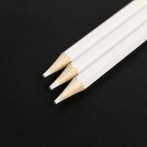 Набор скетчбук с черными листами + белый карандаш 3 шт «Сияй ярче звезд», А5 40 л