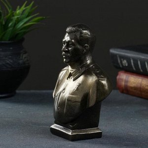 Бюст Сталина, бронза 16см
