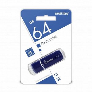 ФЛЕШ USB 3.0 накопитель 64GB Crown Blue (SB64GBCRW-Bl)