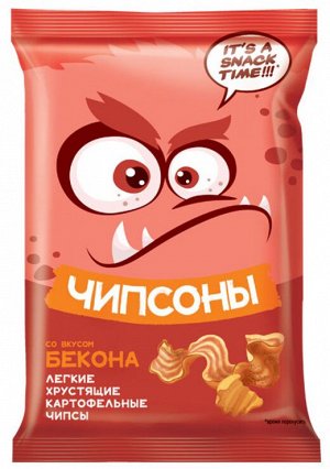 «Чипсоны», чипсы со вкусом бекона, 40г