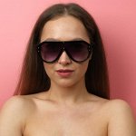 Очки солнцезащитные, UV 400, линза 6.5х7 см, ширина 15 см, дужка 14.5 см
