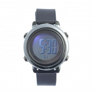 Часы наручные электронные SEABO водонепроницаемые, d=3.5 см, с будильником, секундомером