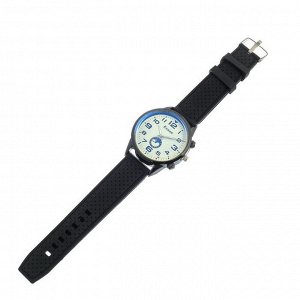 Часы наручные мужские Kxuan, d=5 см, ремешок силикон 25.5 см