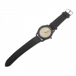 Часы наручные "Копалес", черный ремешок, d=4.5 см