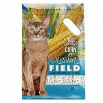 SAVANNA FIELD CORN Наполнитель д/кош комкующийся смываемый кукурузный 6л
